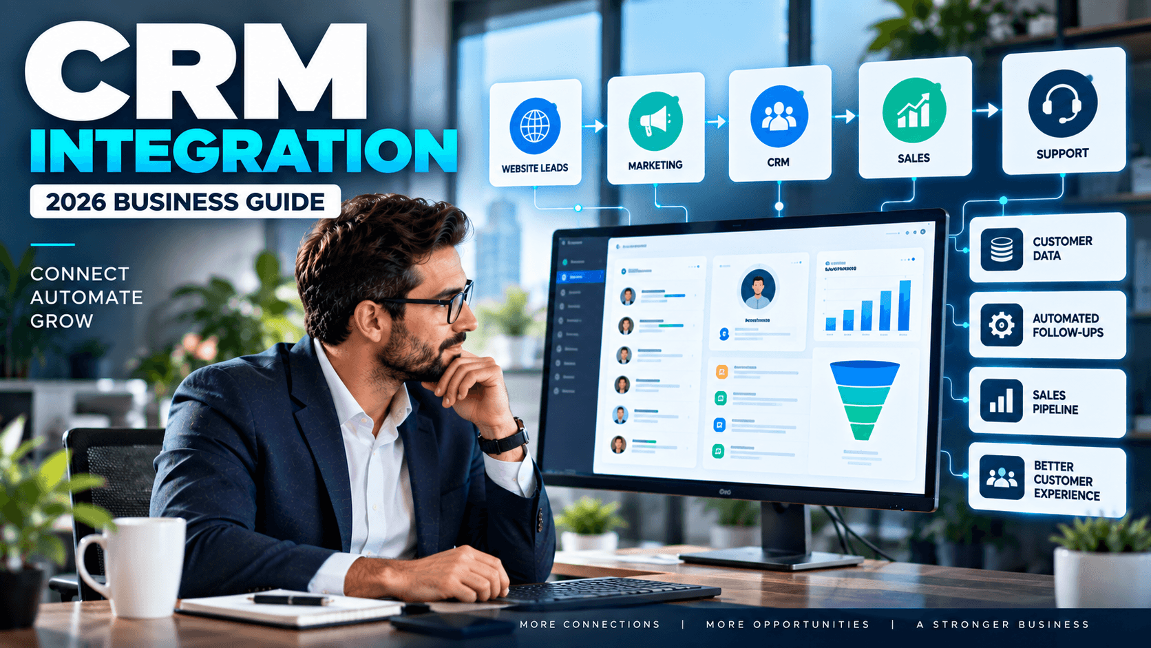 CRM Integration in 2026: How Businesses Can Manage Customers More Efficiently