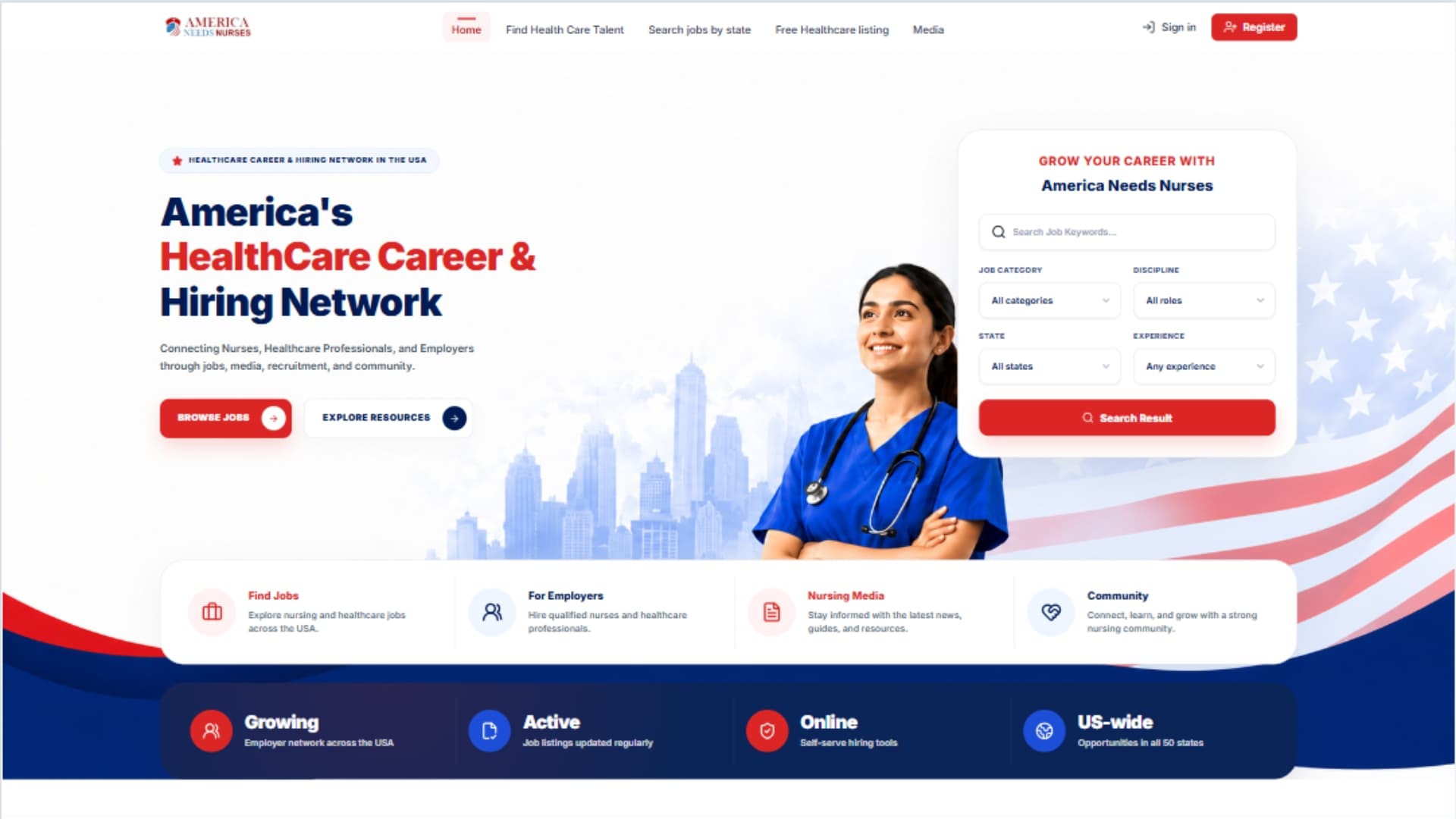 America Needs Nurses slide 1